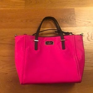 Kate Spade bright pink purse
